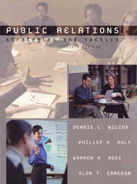 Public Relations: Strategies and Tactics (6th Edition) cover
