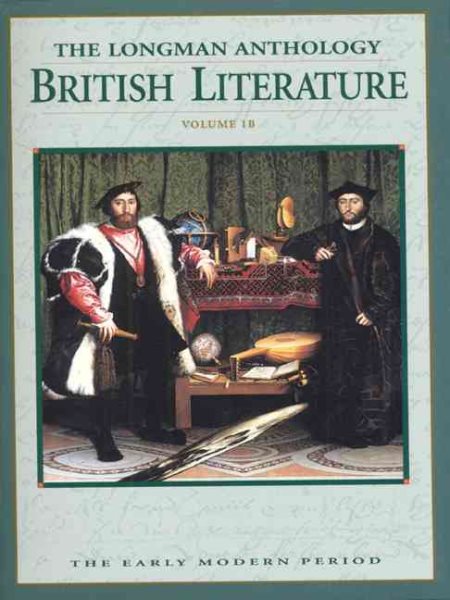 The Longman Anthology of British Literature (The Early Modern Period) cover