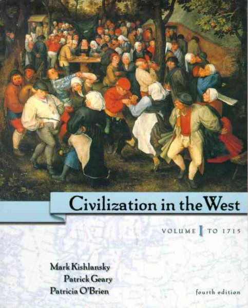 Civilization in the West to 1600 cover