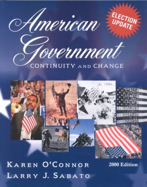 American Government: Continuity and Change, 2000 Election Update (Paperback) cover