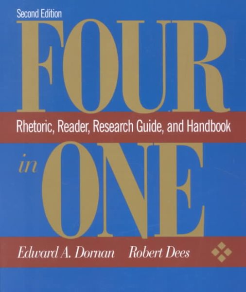 Four in 1: Rhetoric, Reader, Research Guide, and Handbook cover