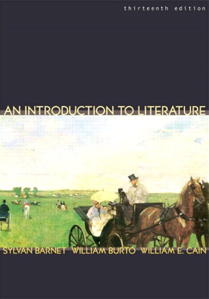Introduction to Literature,An (13th Edition) cover