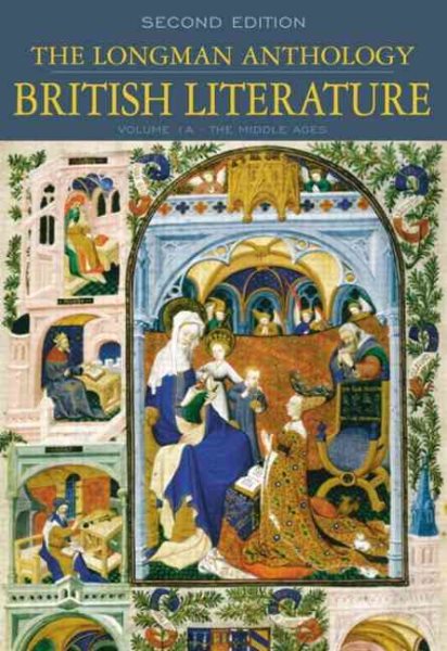 The Longman Anthology of British Literature, Volume 1A: The Middle Ages (2nd Edition) cover