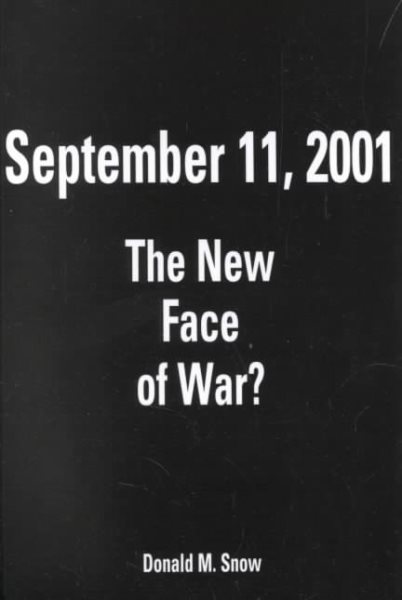 September 11, 2001: The New Face of War? cover