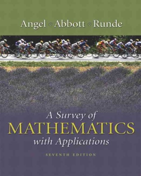 A Survey of Mathematics with Applications cover