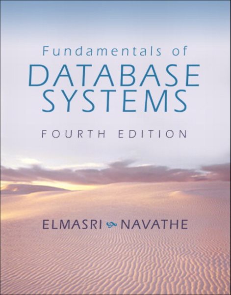 Fundamentals of Database Systems cover