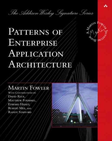 Patterns of Enterprise Application Architecture cover