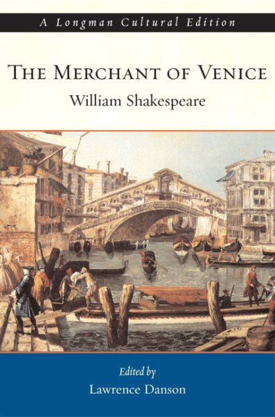 The Merchant of Venice, A Longman Cultural Edition cover
