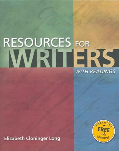 Resources for Writers, with Readings cover