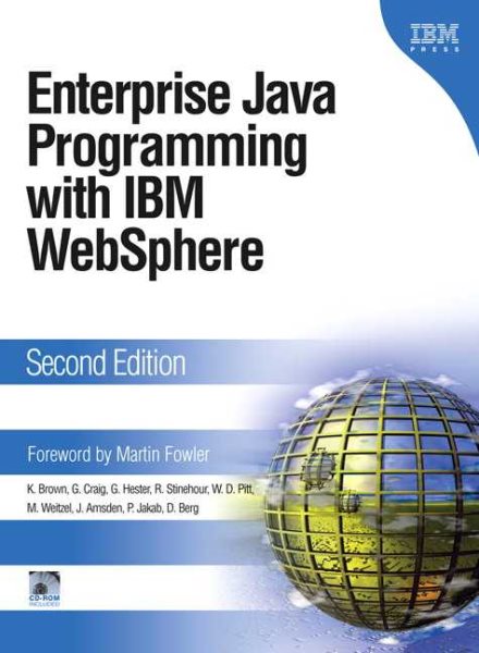Enterprise Java™ Programming with IBM® WebSphere® (2nd Edition) cover