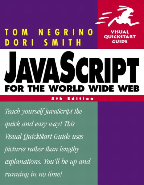 JavaScript for the World Wide Web, Fifth Edition cover