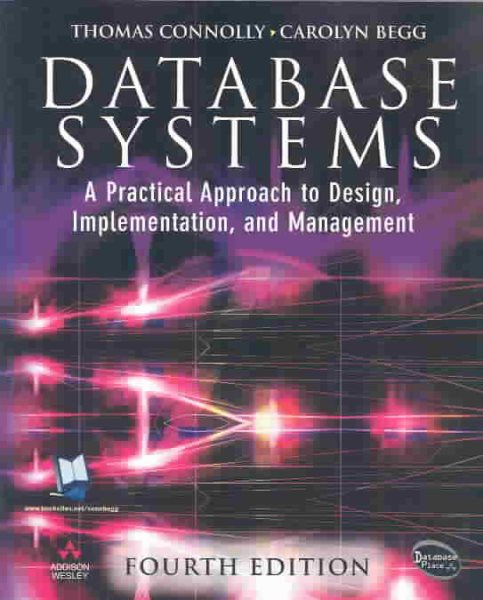 Database Systems: A Practical Approach to Design, Implementation and Management (4th Edition) cover