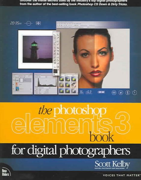 The Photoshop Elements 3 Book For Digital Photographers cover