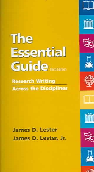 The Essential Guide: Research Writing Across the Disciplines (3rd Edition) cover