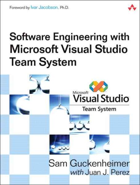 Software Engineering with Microsoft Visual Studio Team System cover