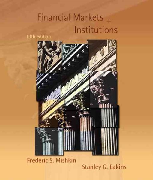 Financial Markets And Institutions cover