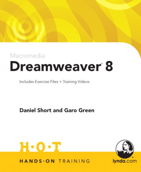 Macromedia Dreamweaver 8 Hands-On Training cover