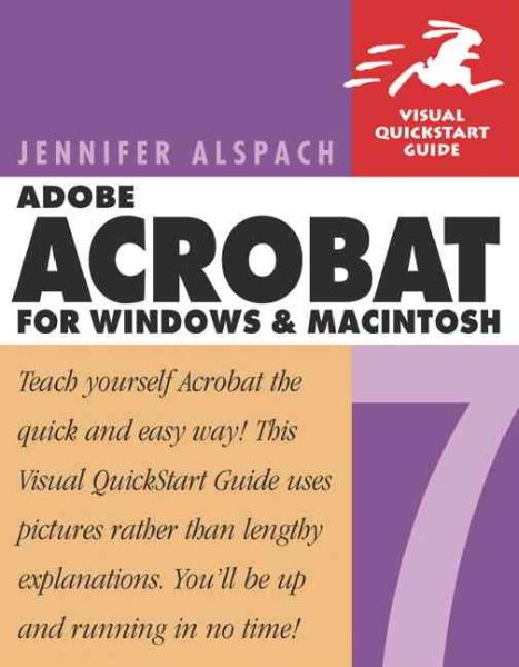 Adobe Acrobat 7 for Windows & Macintosh