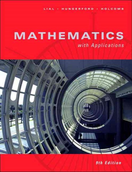 Mathematics with Applications (9th Edition) cover