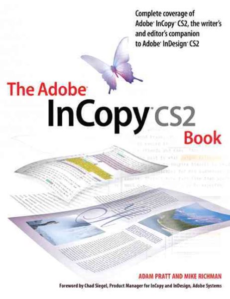 The Adobe Incopy CS2 Book cover