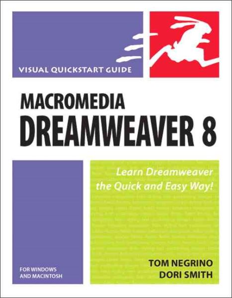 Macromedia Dreamweaver 8 for Windows & Macintosh cover