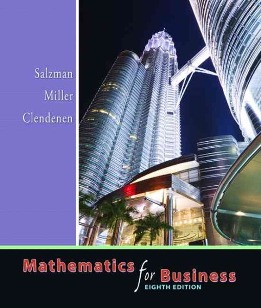 Mathematics for Business cover