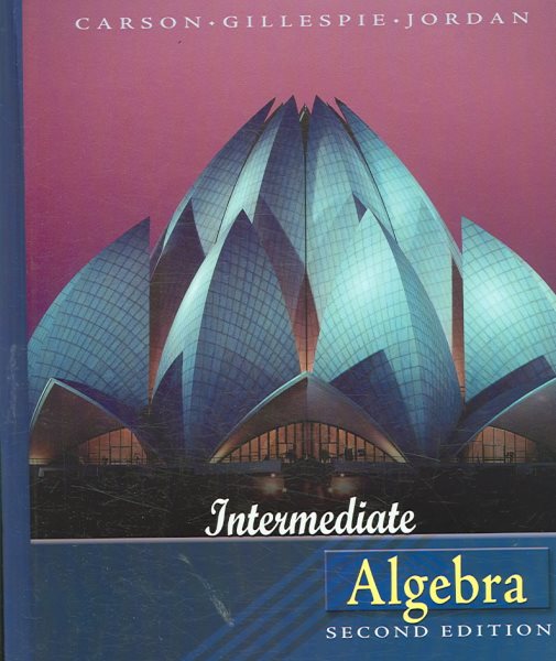 Intermediate Algebra (2nd Edition)