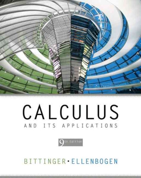 Calculus and Its Applications (9th Edition)