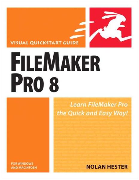 FileMaker Pro 8 for Windows & Macintosh cover