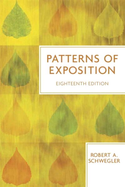 Patterns of Exposition (18th Edition)