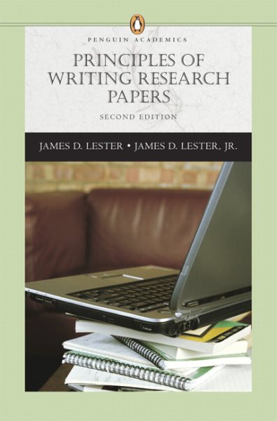 Principles of Writing Research Papers cover