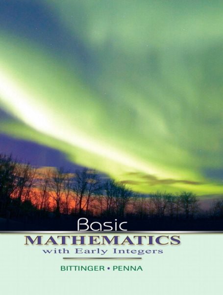 Basic Mathematics with Early Integers