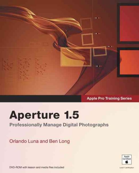Apple Pro Training Series: Aperture 1.5 cover
