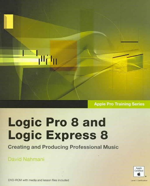 Logic Pro 8 and Logic Express 8 cover