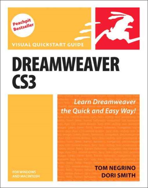 Dreamweaver CS3 for Windows & Macintosh cover