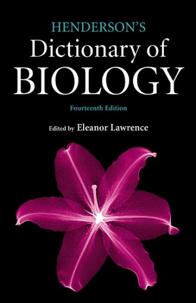Henderson's Dictionary of Biology (14th Edition) cover