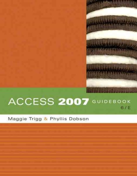 Access 2007 Guidebook cover