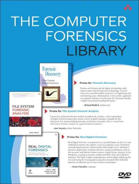 The Computer Forenisics Library: File System, Forensic Analysis / Real Digital Forensics / Forensic Discovery cover