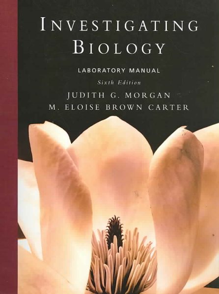 Investigating Biology Lab Manual (6th Edition) cover
