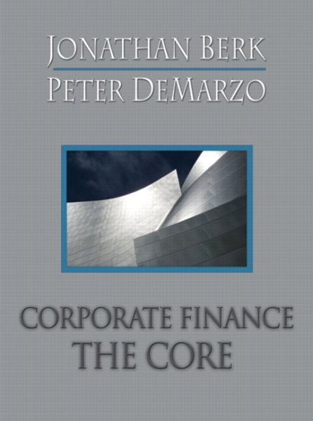 Corporate Finance: The Core cover