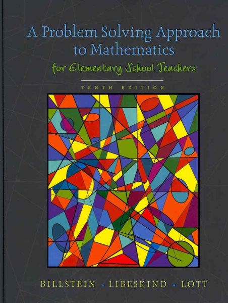 A Problem Solving Approach to Mathematics for Elementary School Teachers cover