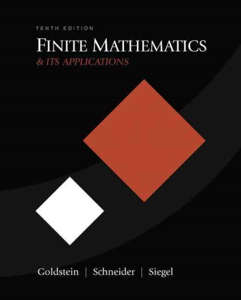 Finite Mathematics & Its Applications cover