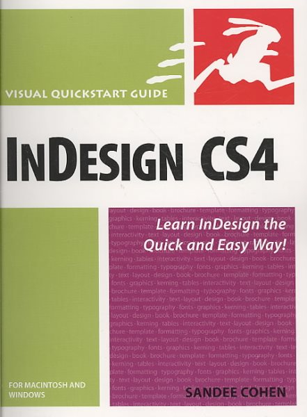 InDesign CS4 for Macintosh and Windows: Visual QuickStart Guide cover