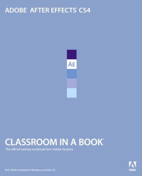 Adobe After Effects Cs4 Classroom in a Book cover