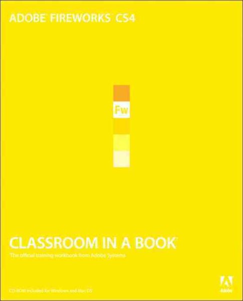 Adobe Fireworks CS4 Classroom in a Book cover