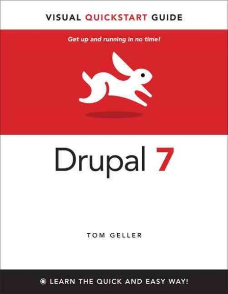 Drupal 7: Visual QuickStart Guide cover