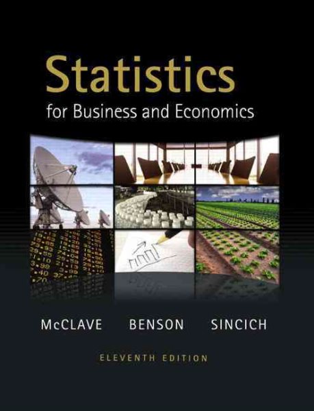 Statistics for Business and Economics cover