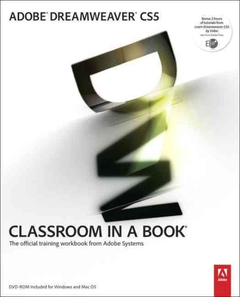 Adobe Dreamweaver CS5 Classroom in a Book cover