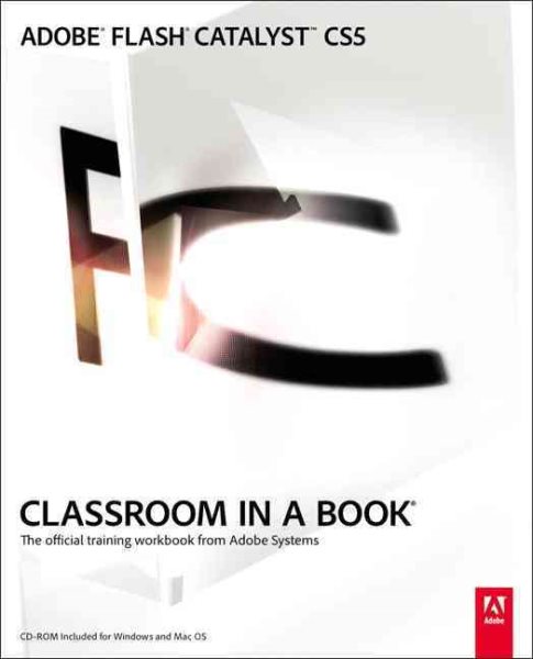 Adobe Flash Catalyst CS5 Classroom in a Book cover