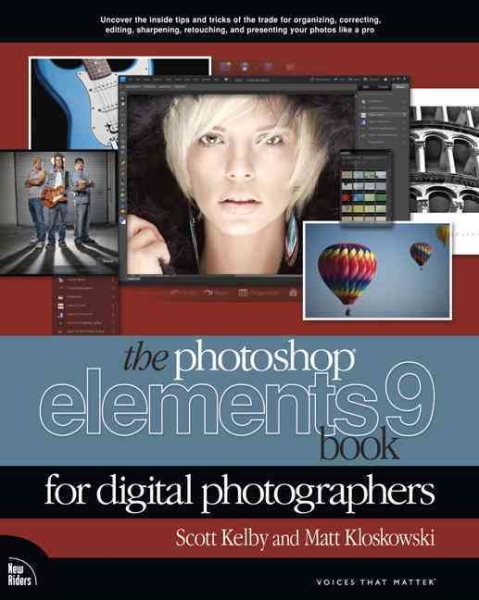 The Photoshop Elements 9 Book for Digital Photographers (Voices That Matter) cover